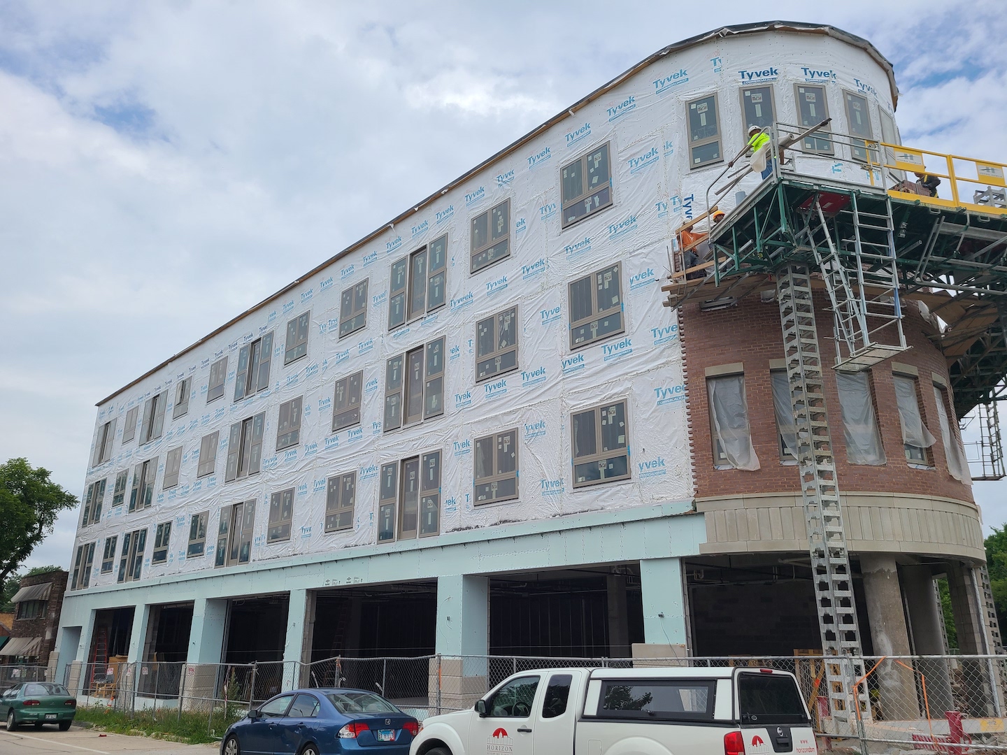 Ravinia Apartments Chicago Masonry